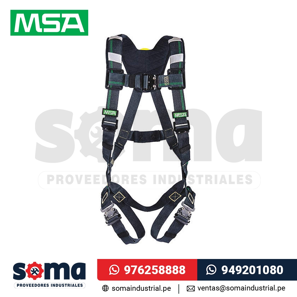 Arnes Workman de 4 Anillos Arcflash para Arco Electrico Msa