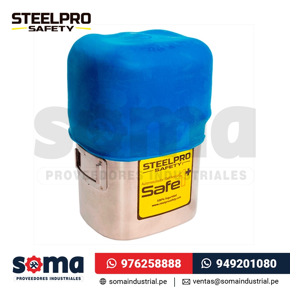 Autorescatador Safe 1 Circuito Abierto Steelpro