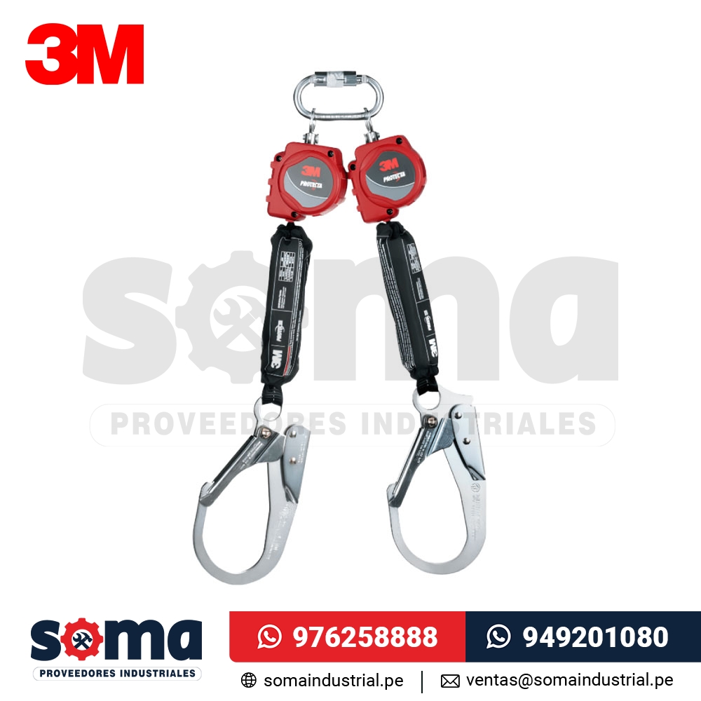Bloque Retráctil Doble 3M Protecta 3100512