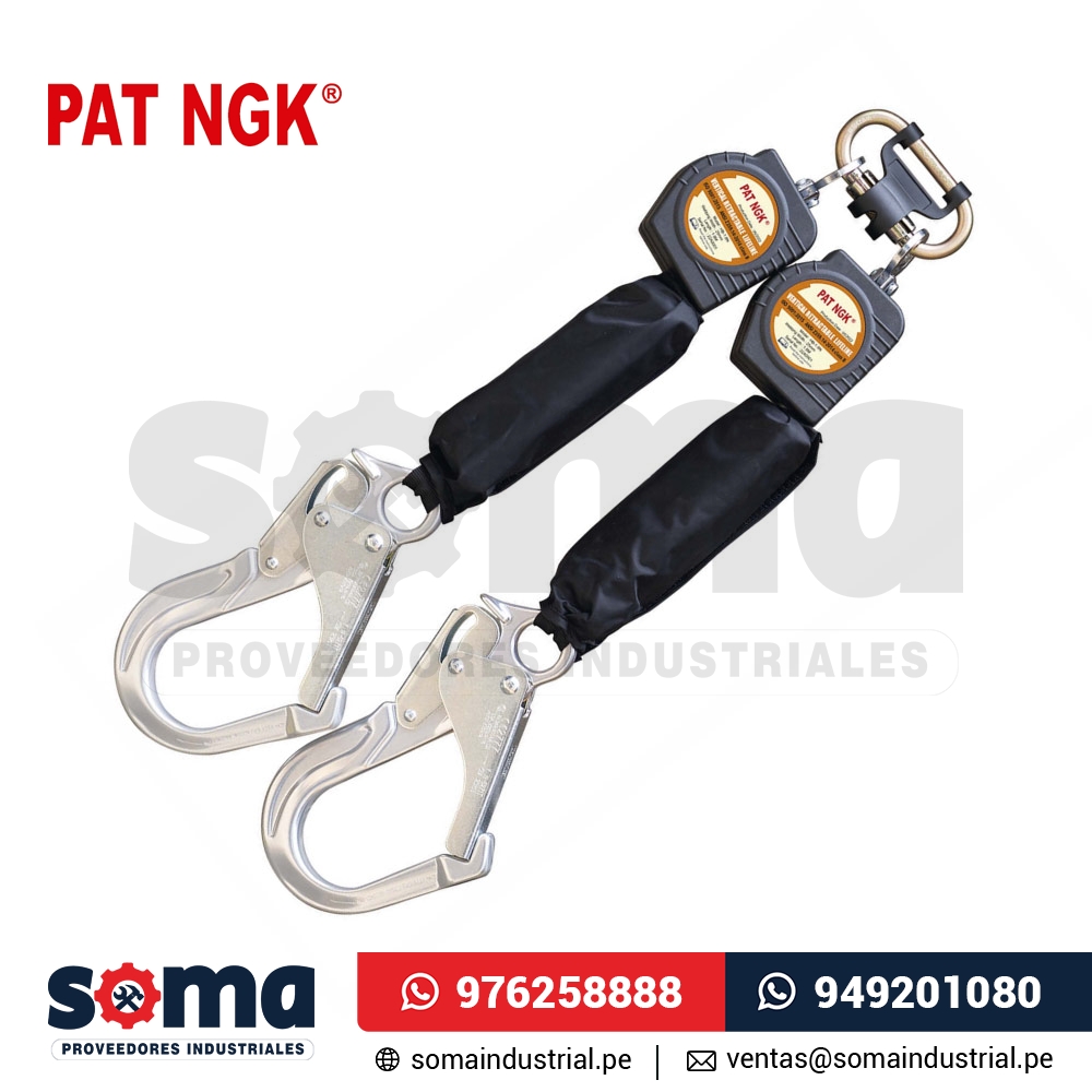 Bloque Retráctil Doble MB-1.8NN de 1.80 Metros PAT NGK