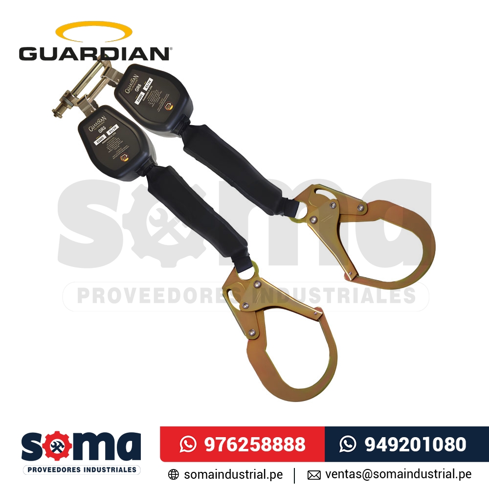 Bloque Retráctil Dual GR6 de 6 de Cinta 32005 Guardian
