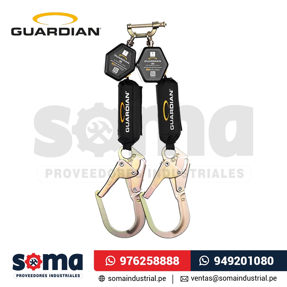 Bloque Retractil Twin Dual CR5 Guardian