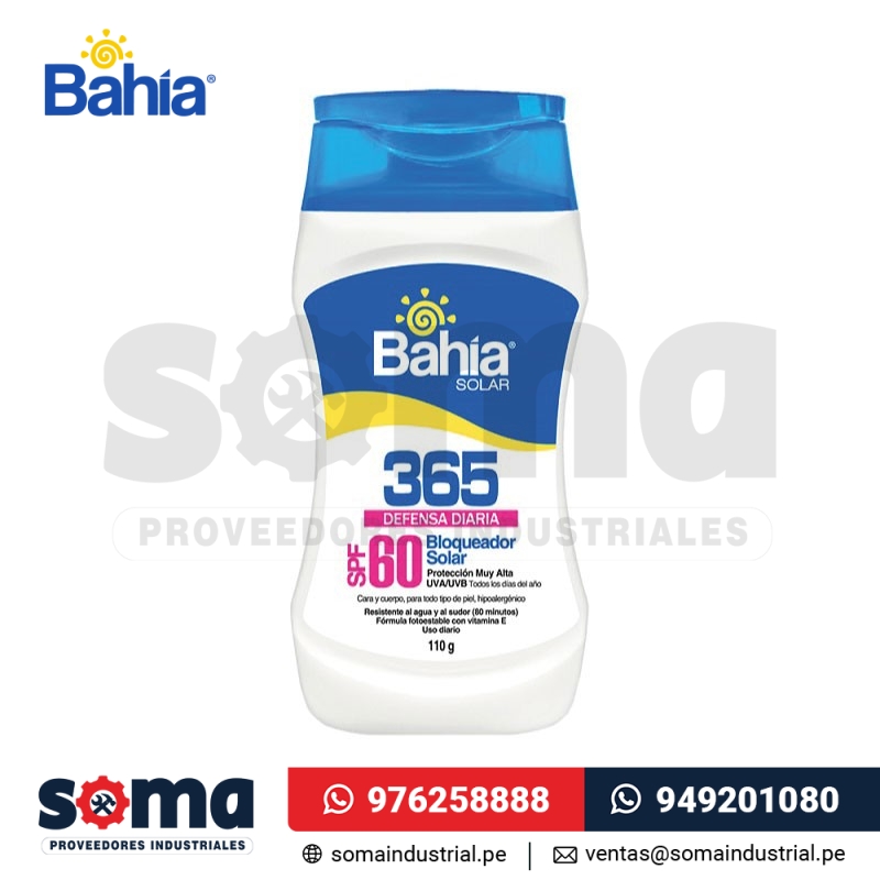 Bloqueador Bahia SPF 60 x 110 g 365 Defensa Diaria