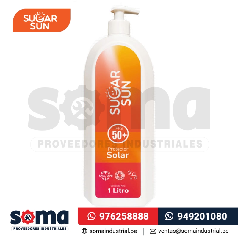 Bloqueador Solar Sugar Sun de 1 Litro 50 FPS