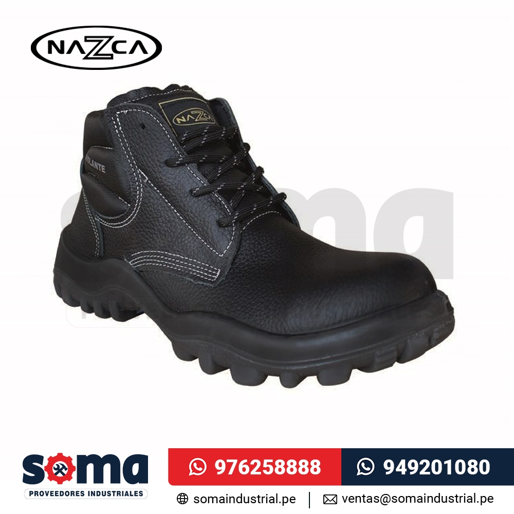 Bota Borazón Negro NU615N Nazca
