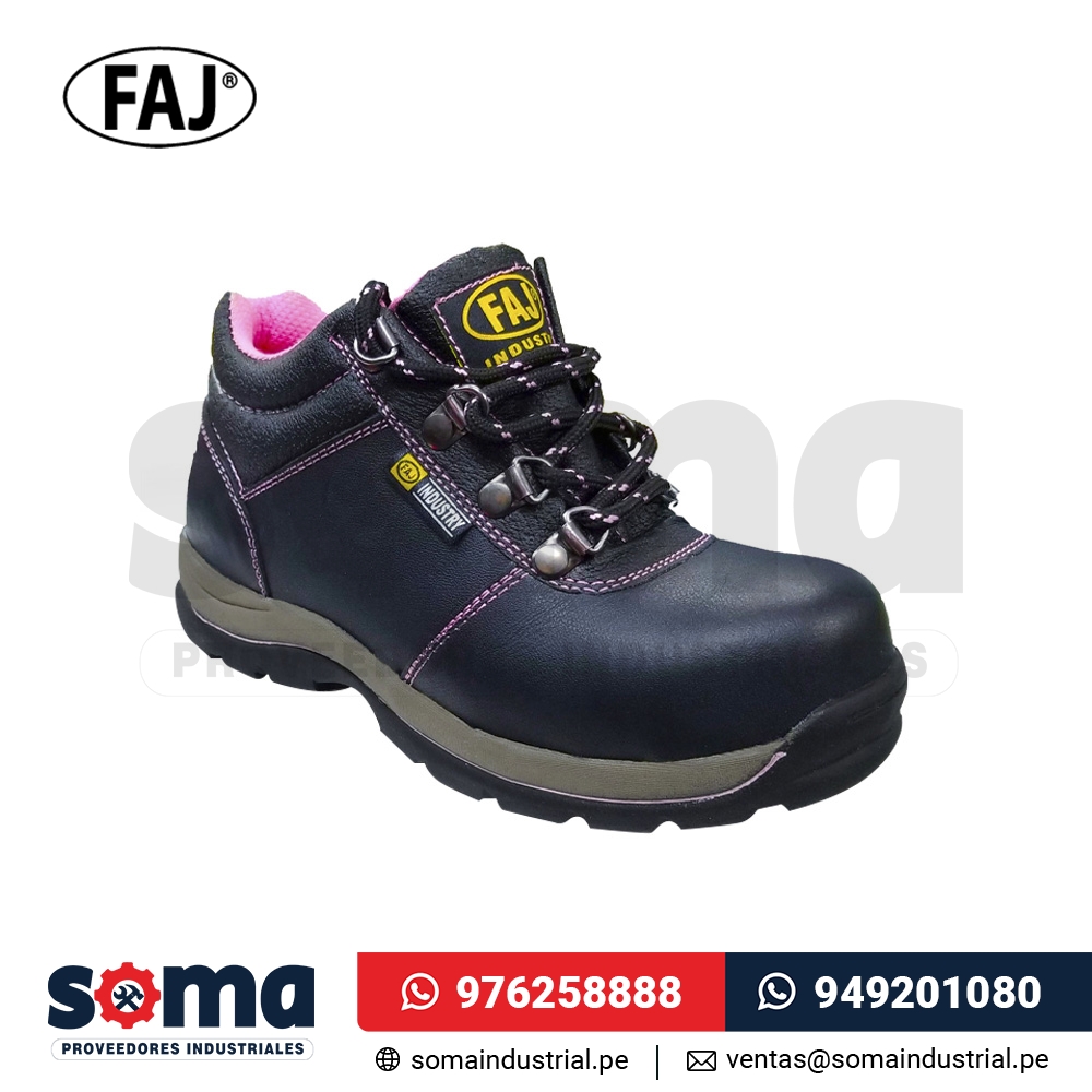 Botin de dama Triton rosado FAJ