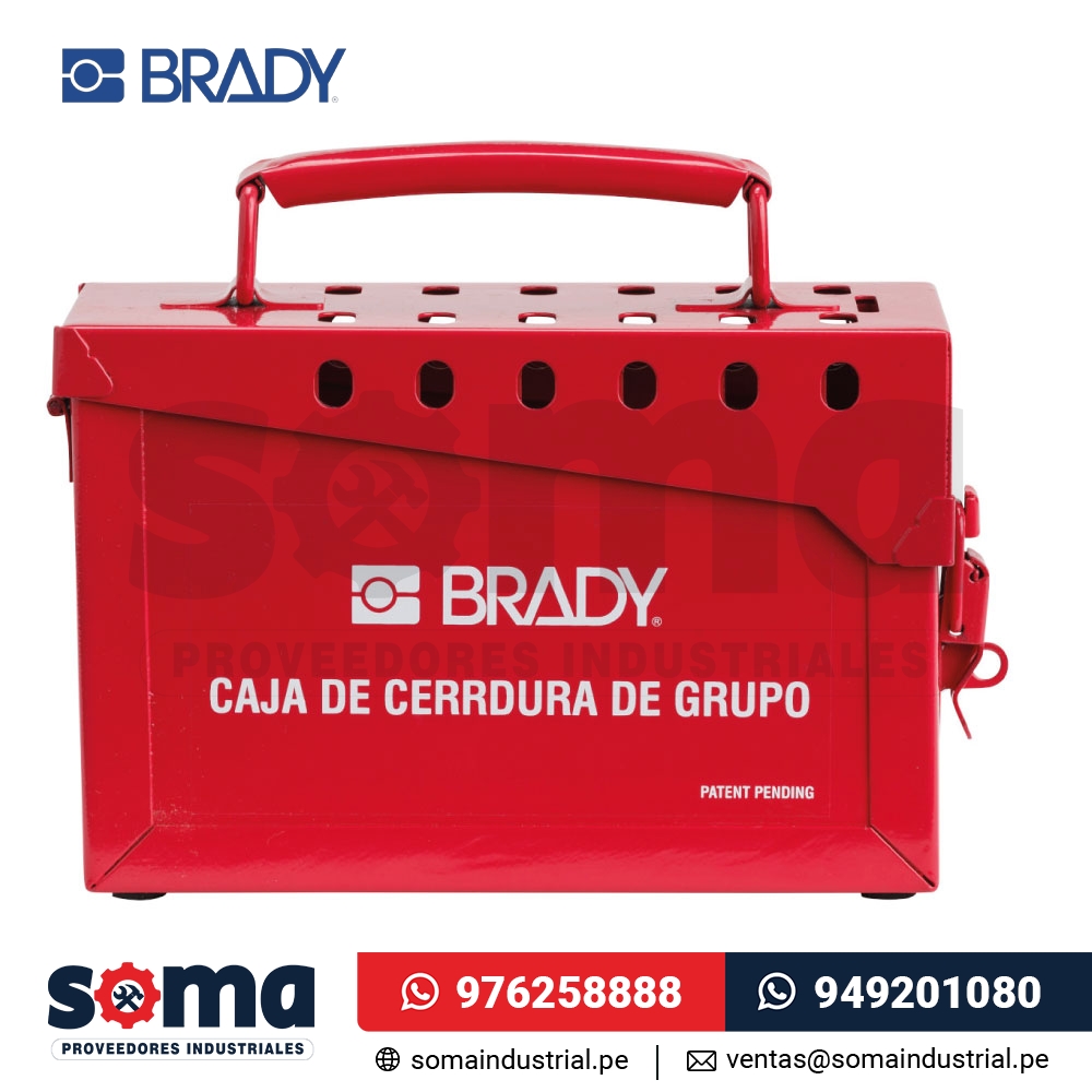 Caja de Bloqueo Grupal Brady 65040