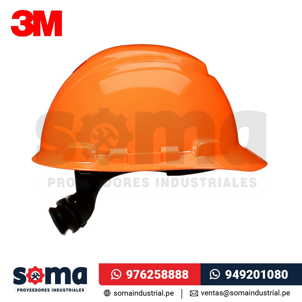 Casco 3M H-706SFR UV SecureFit Naranja
