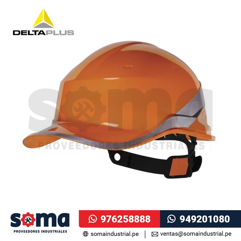 Casco Venitex Diamond con Cinta Naranja