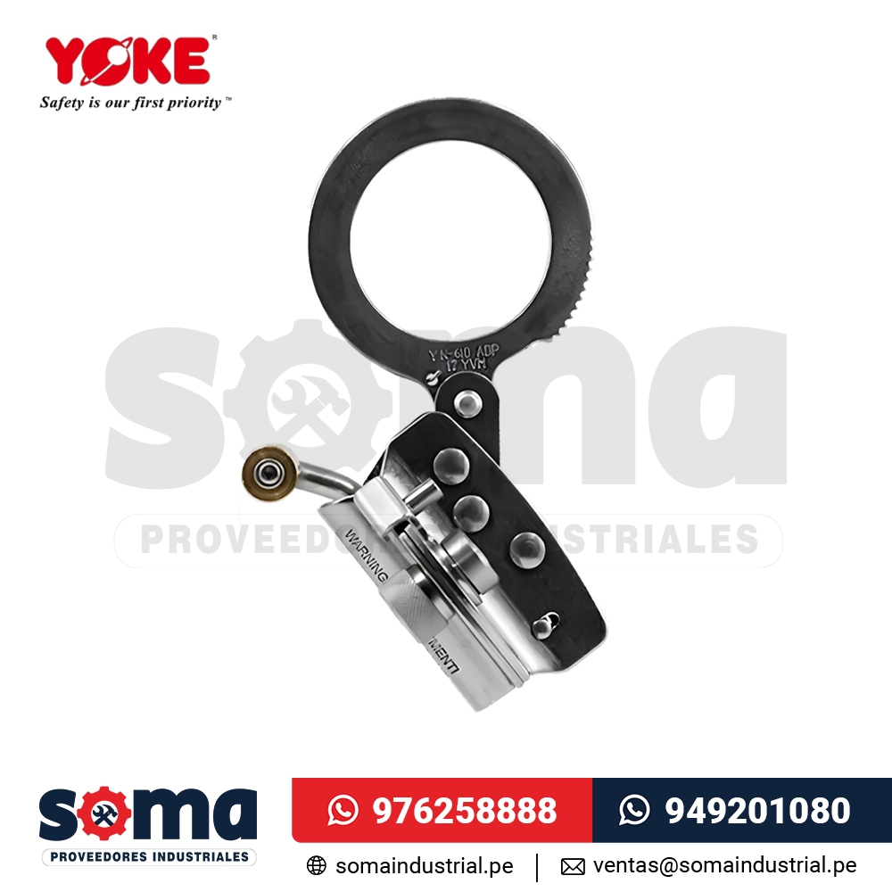 Freno Salvacaidas N 616 P Soga 1 2 pulgadas Ansi Inox Yoke