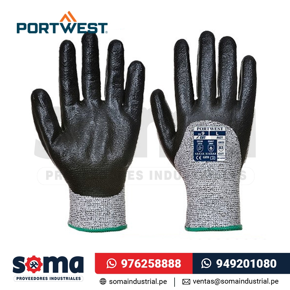 Guante 3/4 Nivel 5 al Corte A621 Portwest