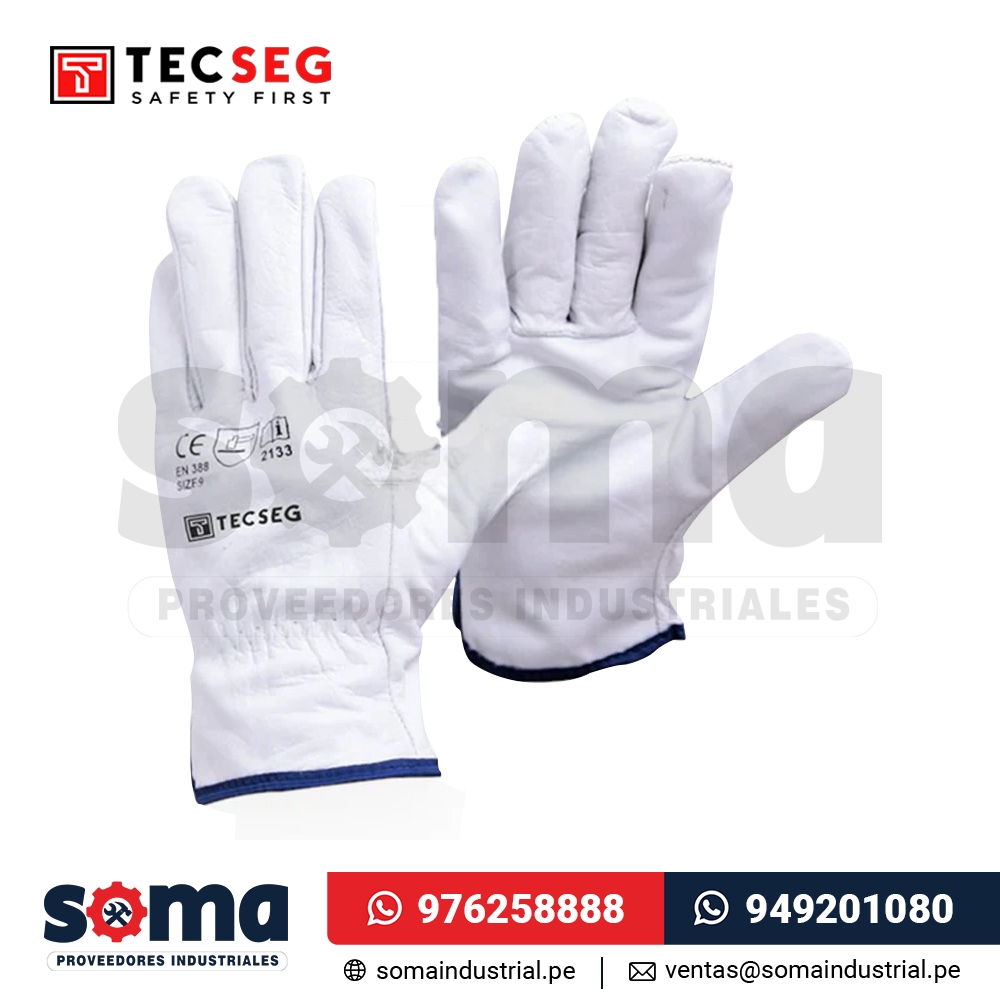 Guante Cuero Badana Tecseg AS010