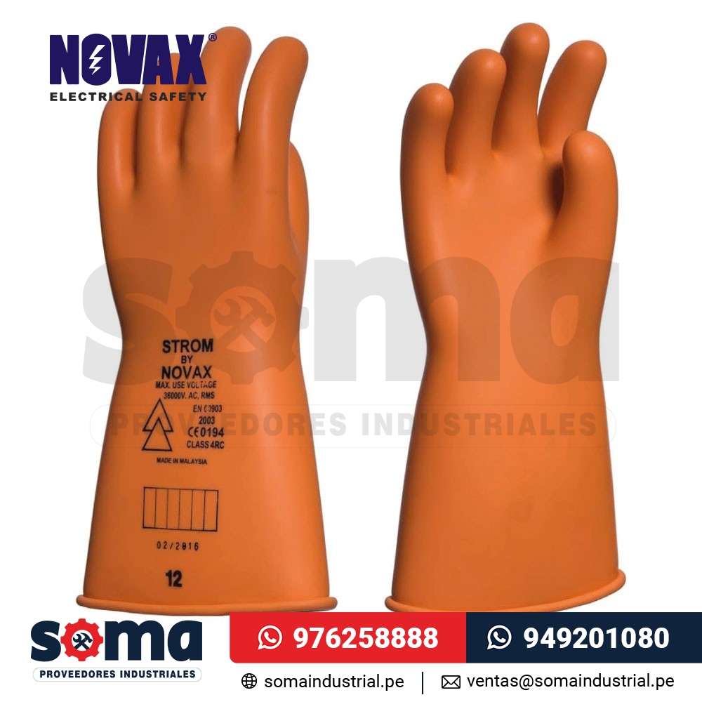 Guante Dieléctrico Novax Clase 0 1000V
