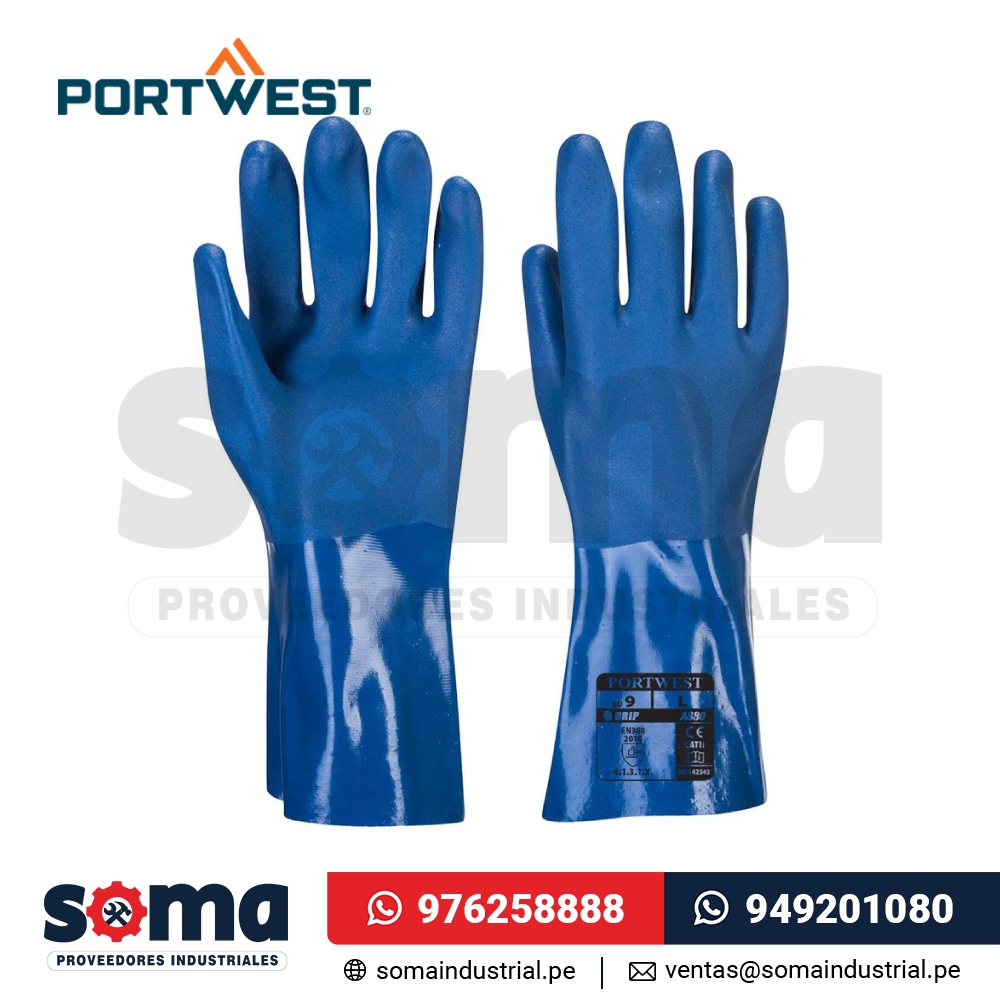 Trawlmaster Guante Trawlmaster PVC A880 Portwest » Precio por Mayor » Somaindustrial