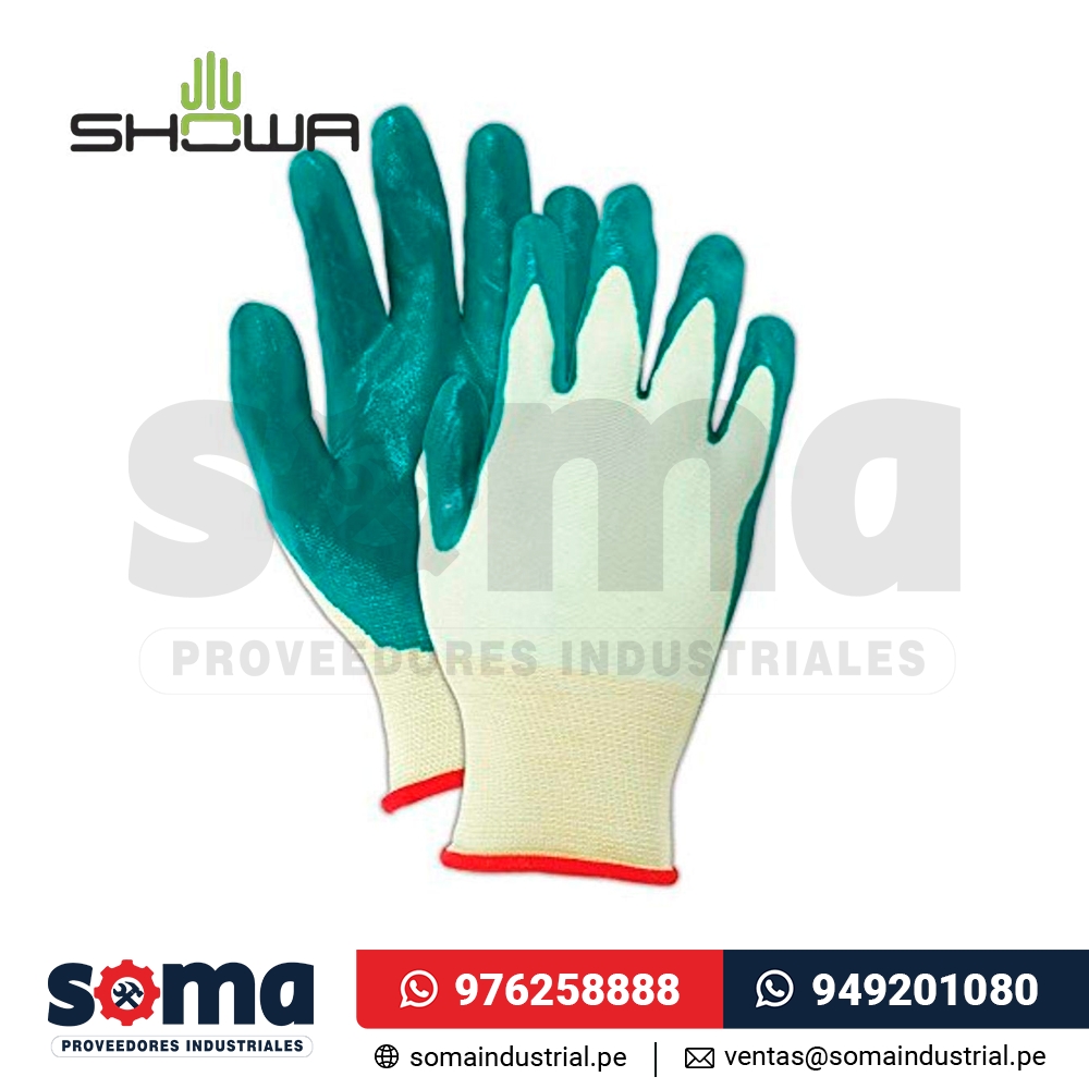 Guante Showa 4500 Palma Nitrilo