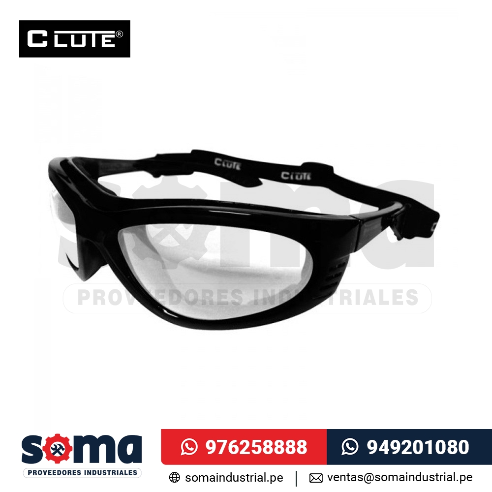 Lentes Alpine Negro Luna Clara Clute
