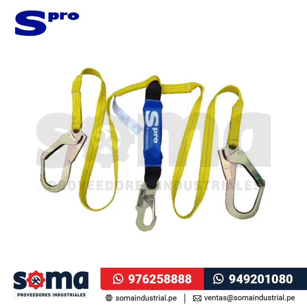 Línea de Vida Doble Spro con Shock Absorber