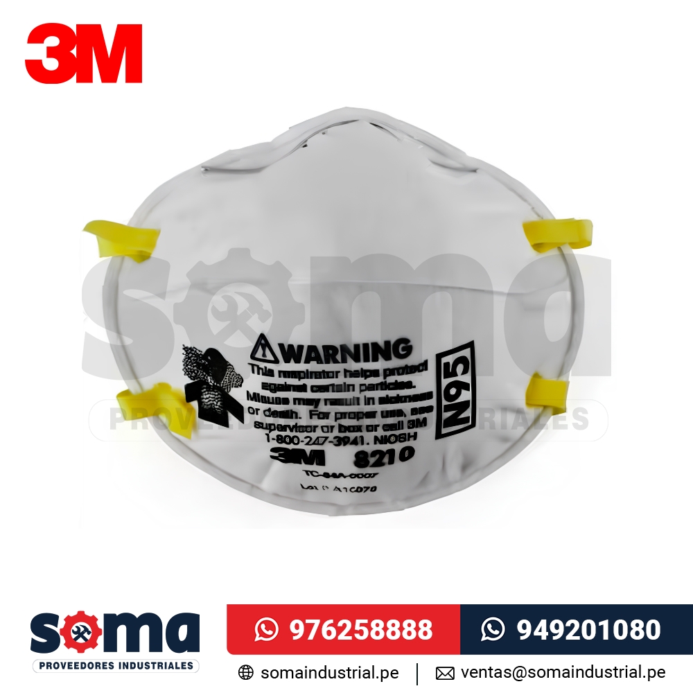 Mascarilla 3M 8212 N95