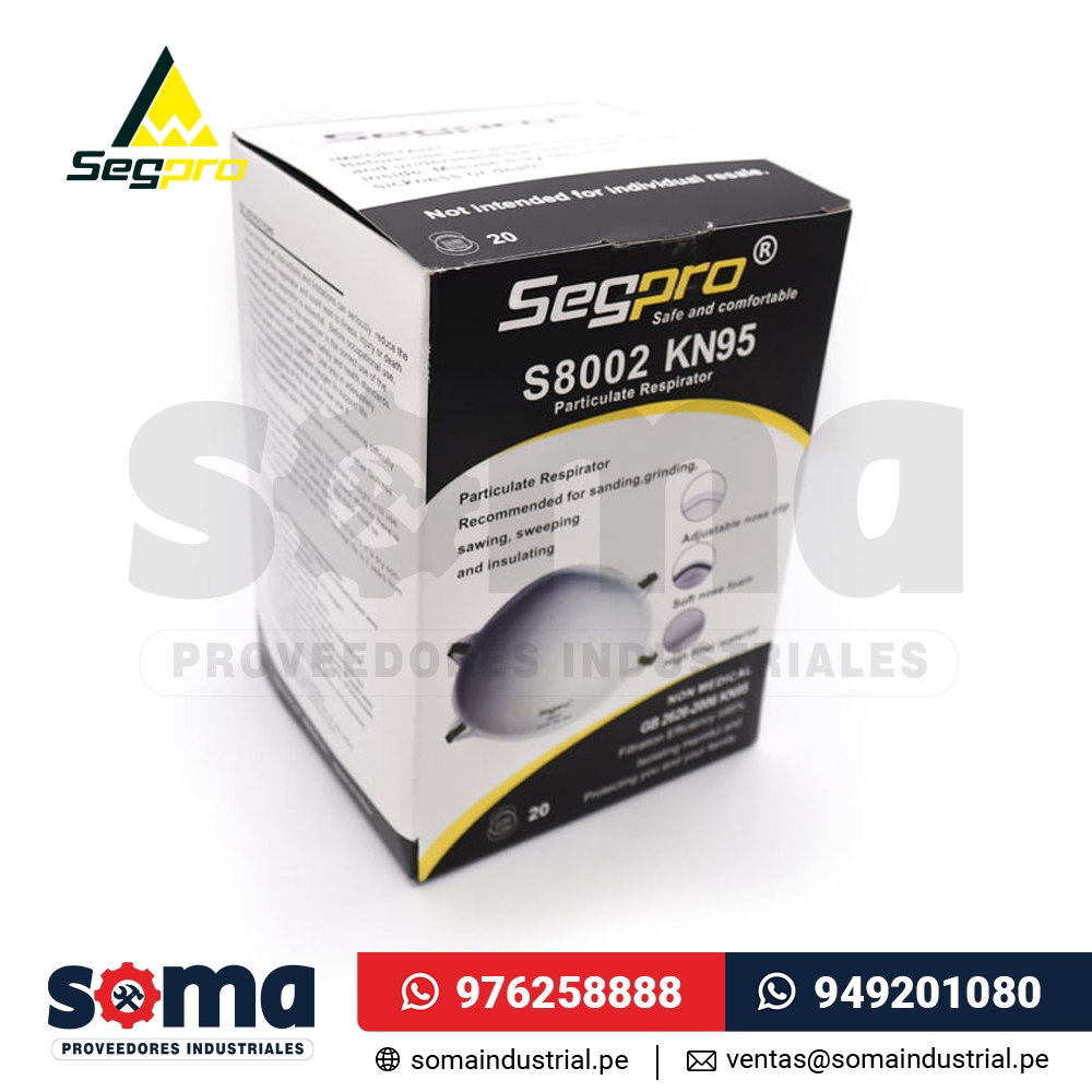 Mascarilla Segpro X 20 Und