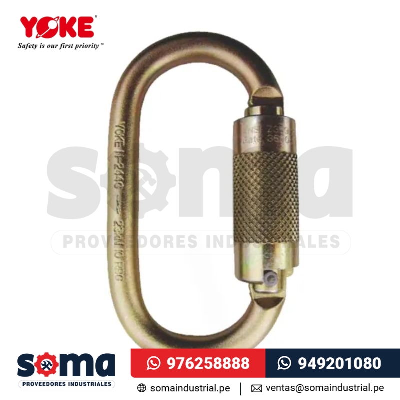 Mosquetón N-244-0 Yoke con Rosca