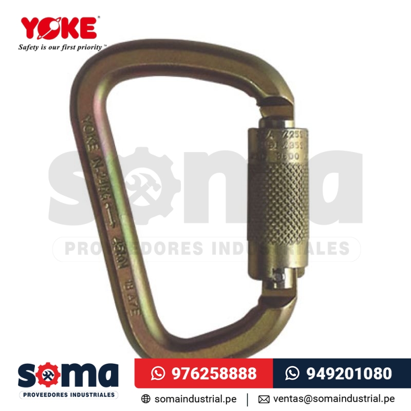 Mosquetón N-246-0 Yoke con Rosca