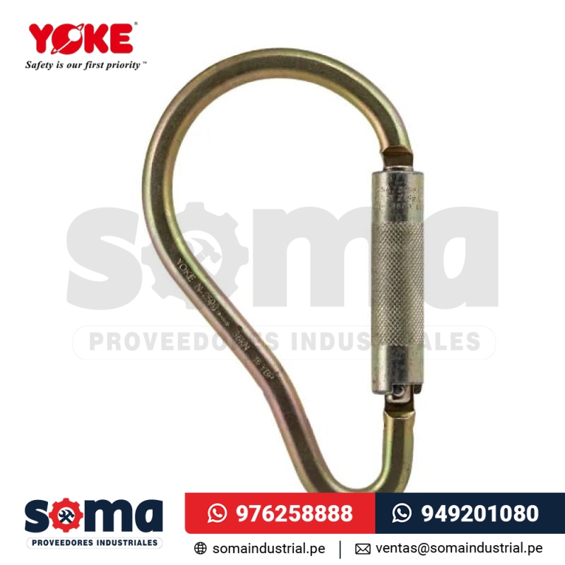 Mosquetón N-259G CP Yoke Doble Seguro
