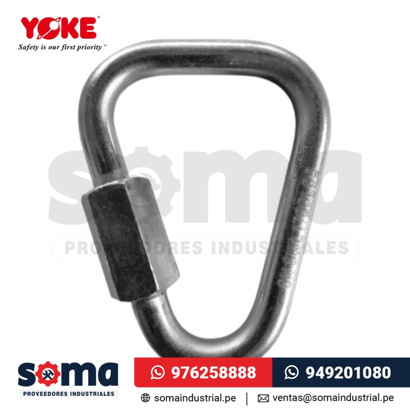 Mosquetón N-7355-08 Yoke con Rosca