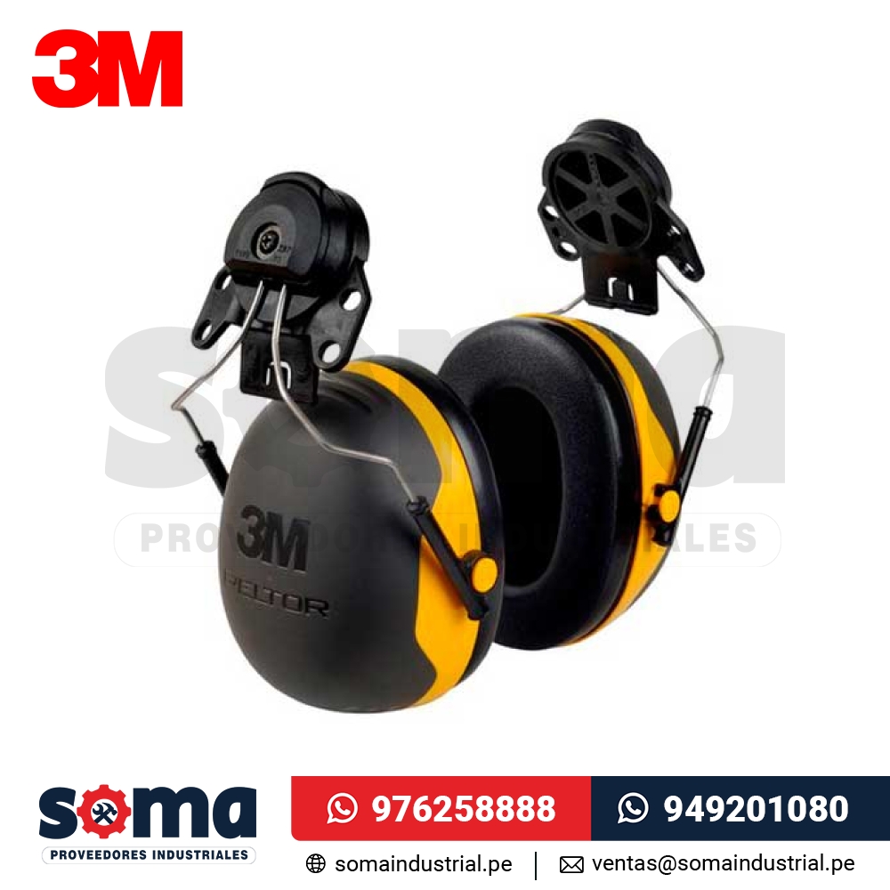Orejera 3M X2P3E Serie X Adaptables a Casco 24dB