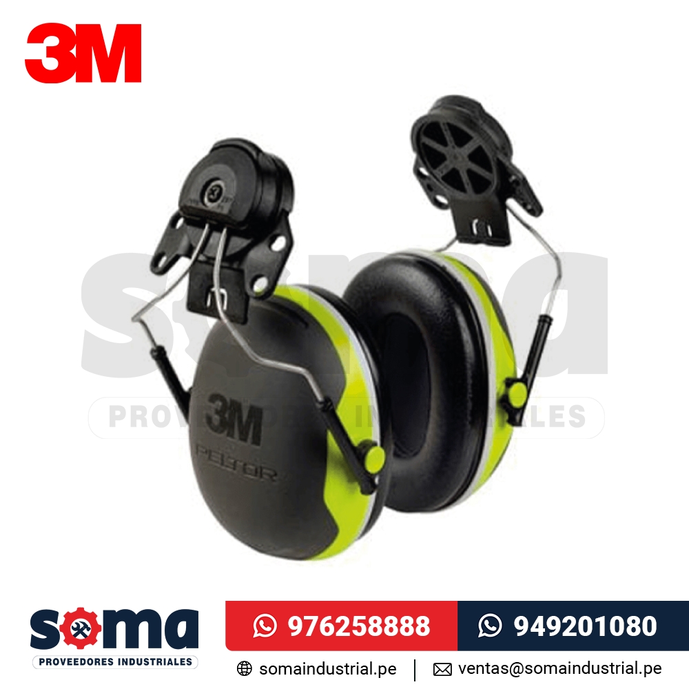 Orejera 3M X4P3E Serie X Adaptable a Casco 25dB