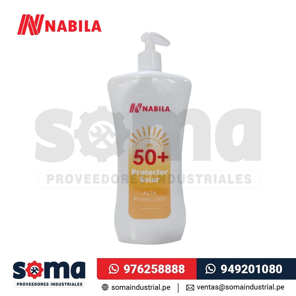 Protector Solar Nabila FPS 50 de Litro