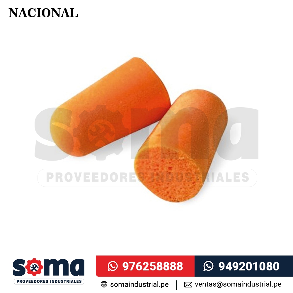 Tapones Auditivos de Espuma 1110 Desechables sin Cordón