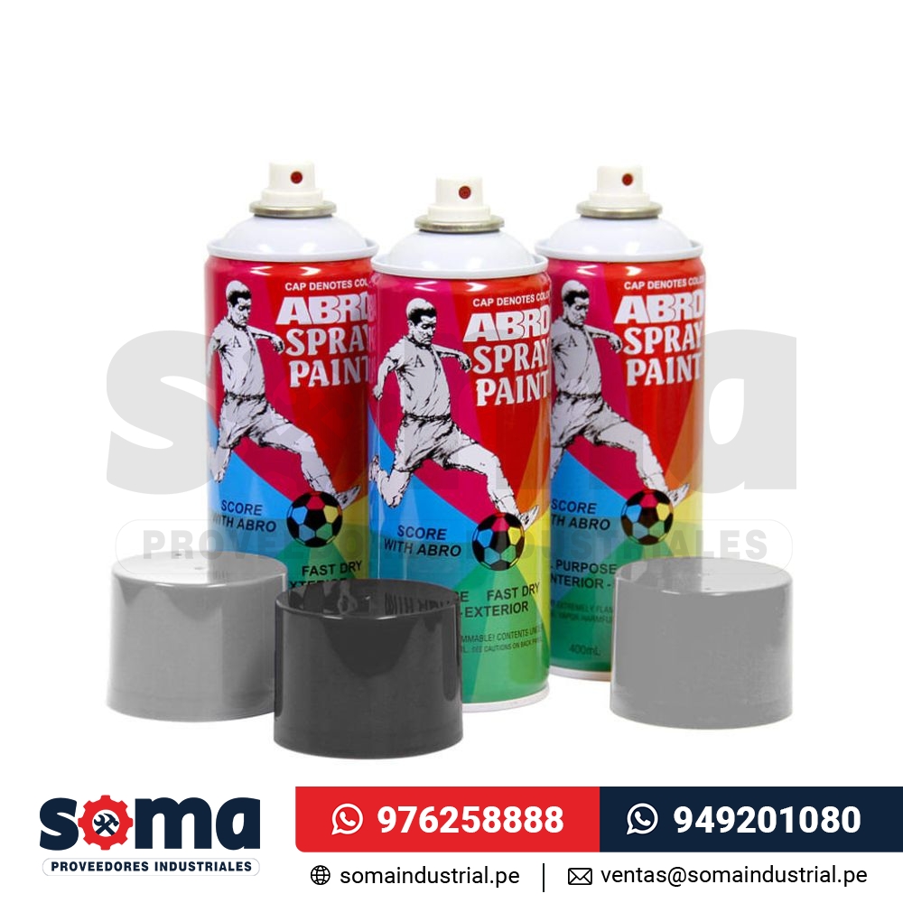 Abro Pintura Alta Temperatura Spray 400ml