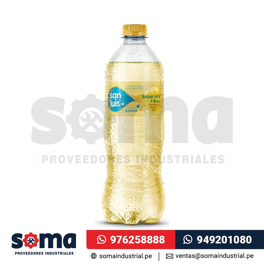 Agua con Gas de Piña 625 ml (Pack x 15 und) San Luis