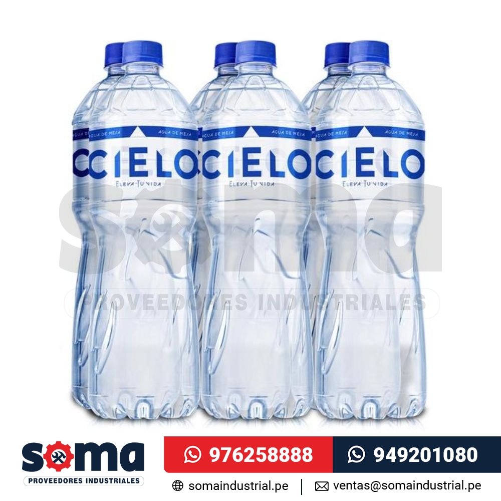 Agua de Mesa Sin Gas 2500 ml (Pack x 6 und.) Cielo