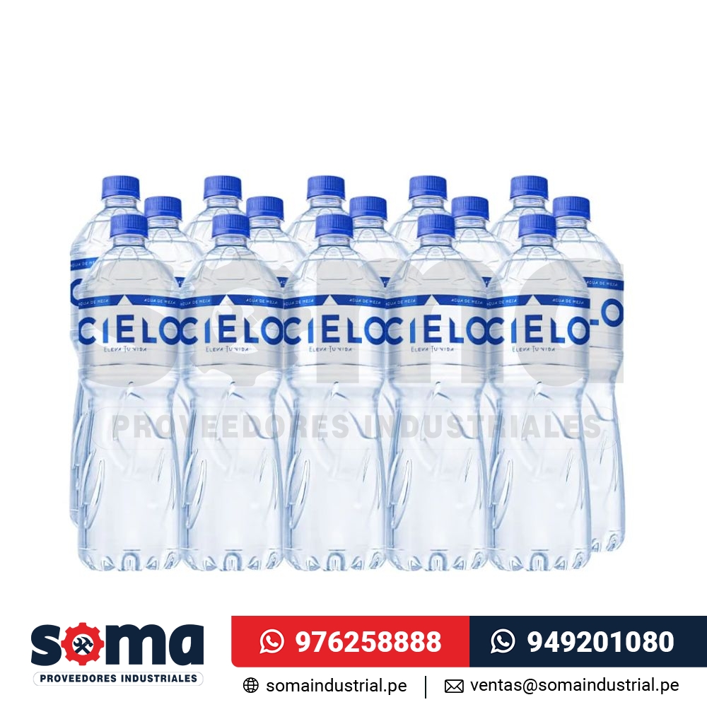 Agua de Mesa sin Gas 625 ml (pack 15 und) Cielo