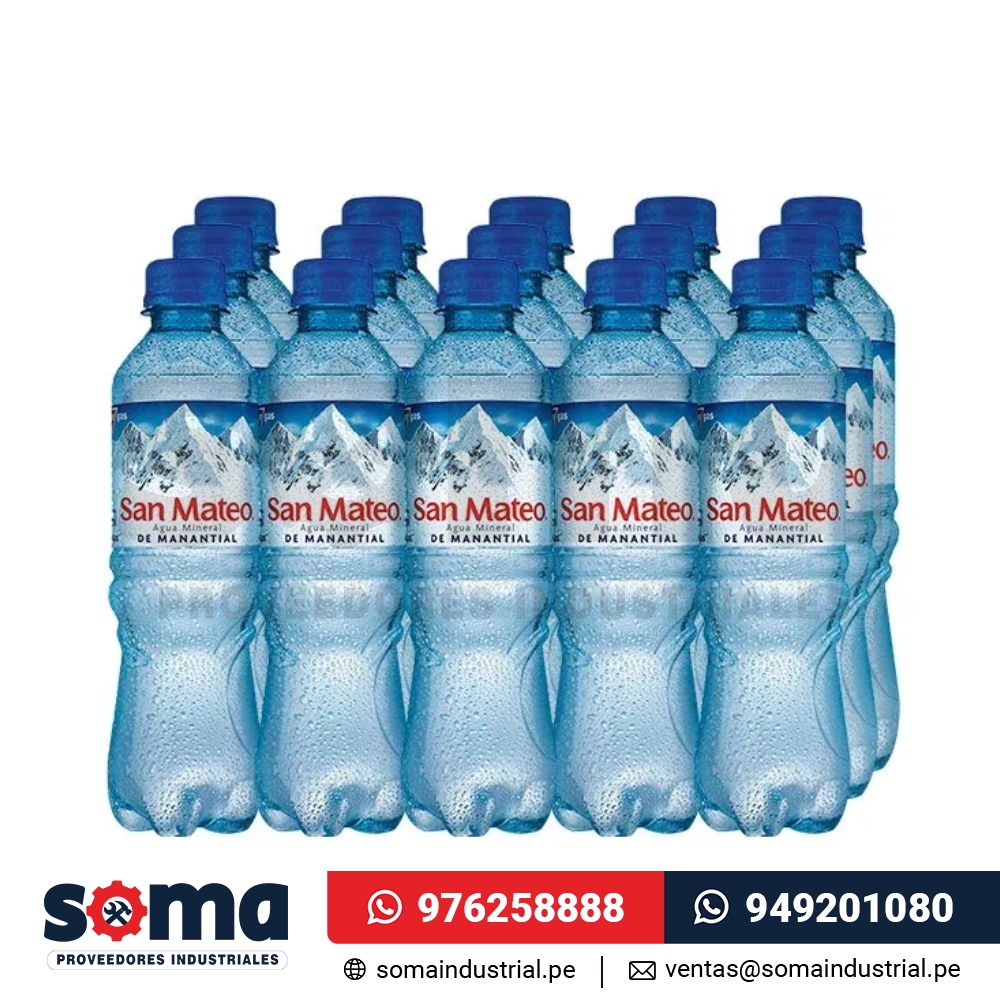 Agua sin Gas 350 ml (Pack 15 und.) San Mateo