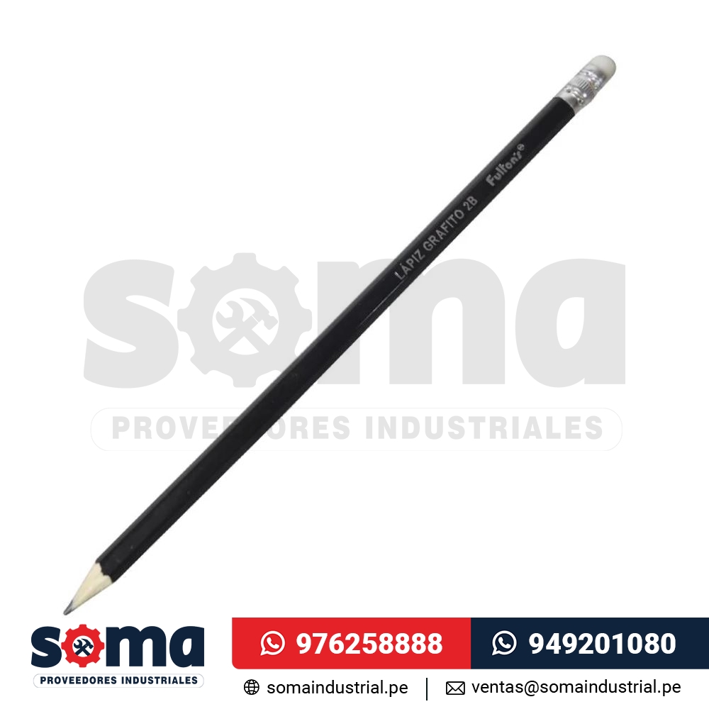Lapiz 2B con borrador PR08049 Fultons Office