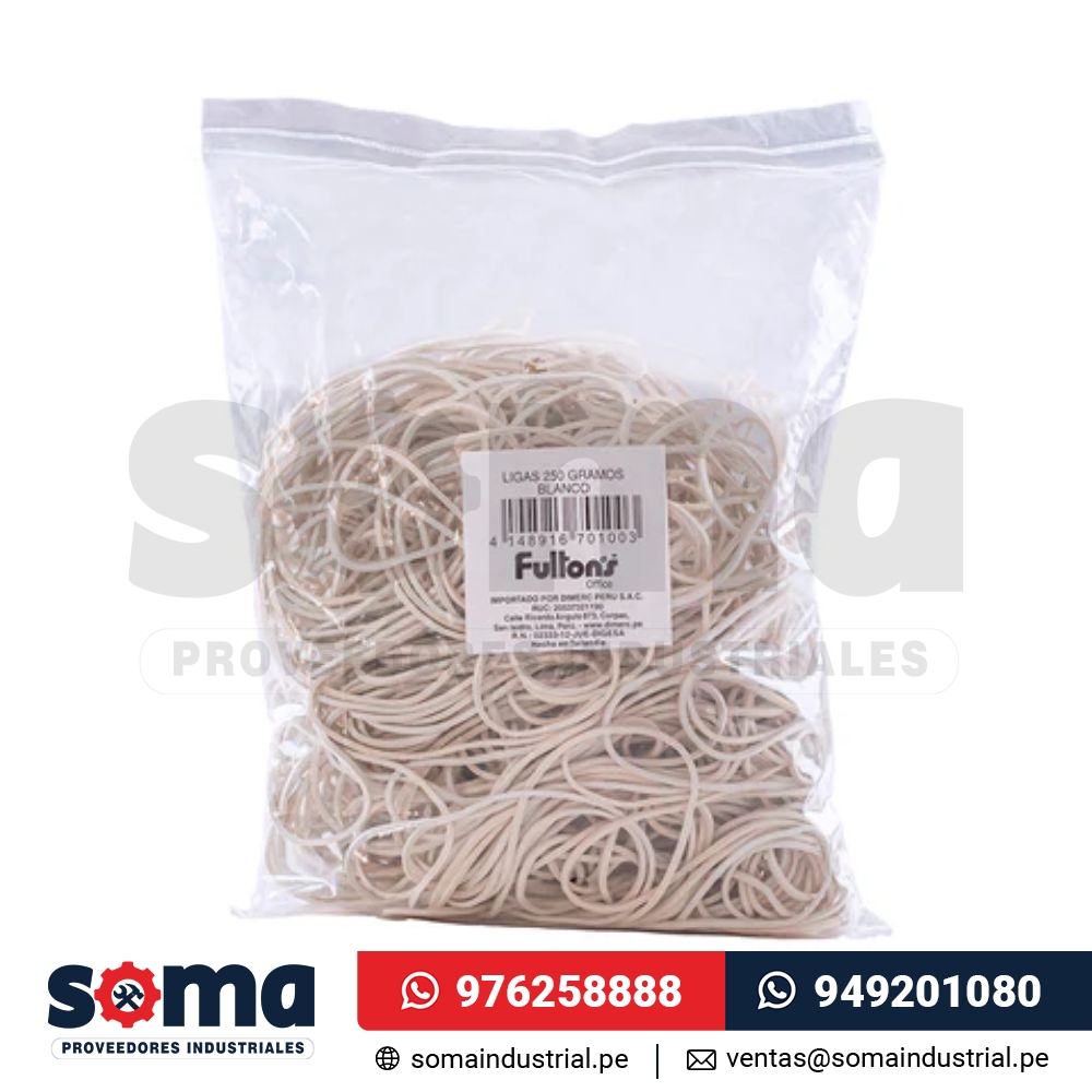 Ligas Blancas 250g U600032 Fultons