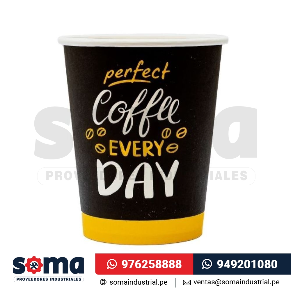 Vaso de Polipapel 8 Oz. Perfect Coffee Dasil