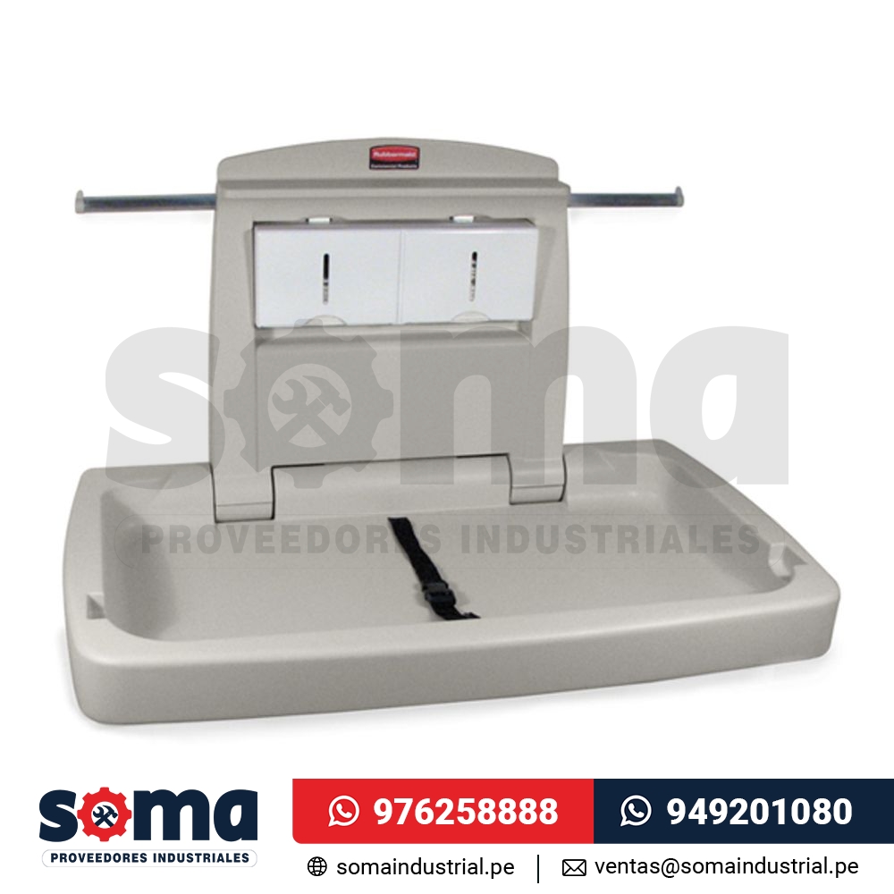 Cambiador De Bebé Horizontal Color Platino FG781888LPLAT – Rubbermaid