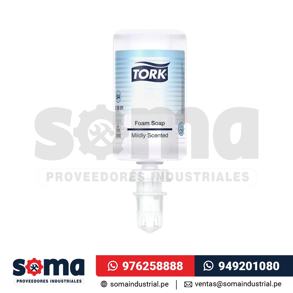 Jabón en Espuma Suave Tork 1000 ML – Familia (80530)