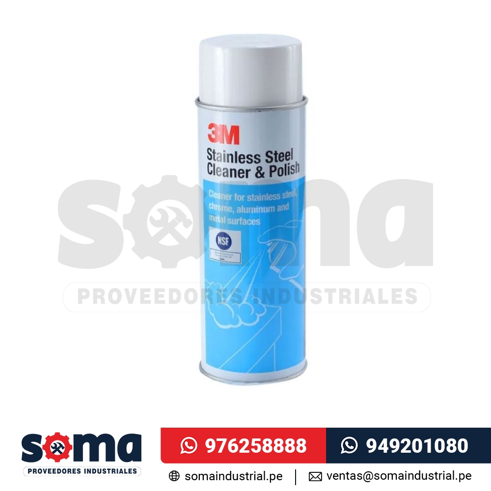 Limpiador de Acero Inoxidable Spray x 21 ONZ 61500061322 3M