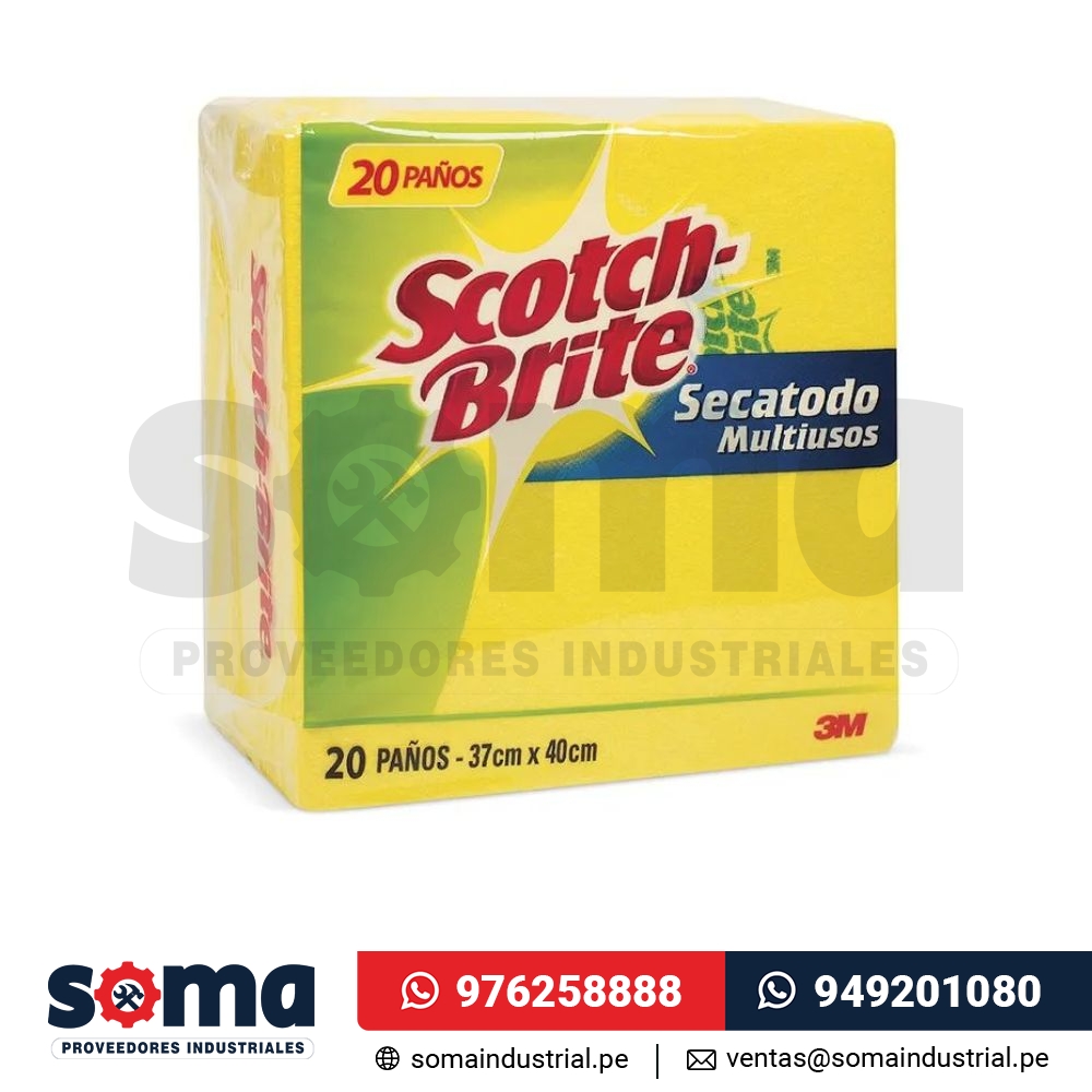 Scotch Brite Paño Seca Todo PAQ X20UND
